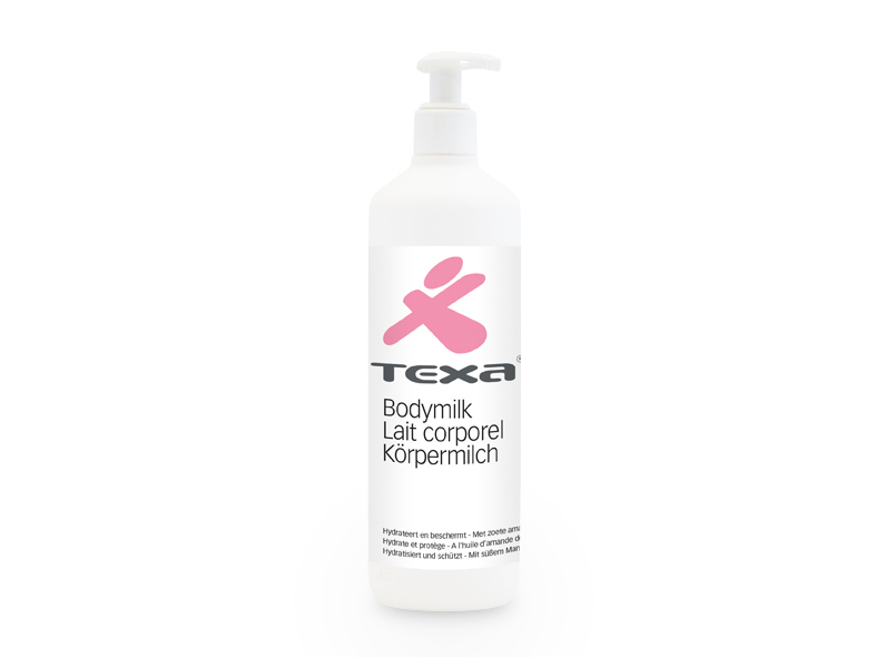 Texa bodymilk met pomp - 500 ml - 1 x 6 st