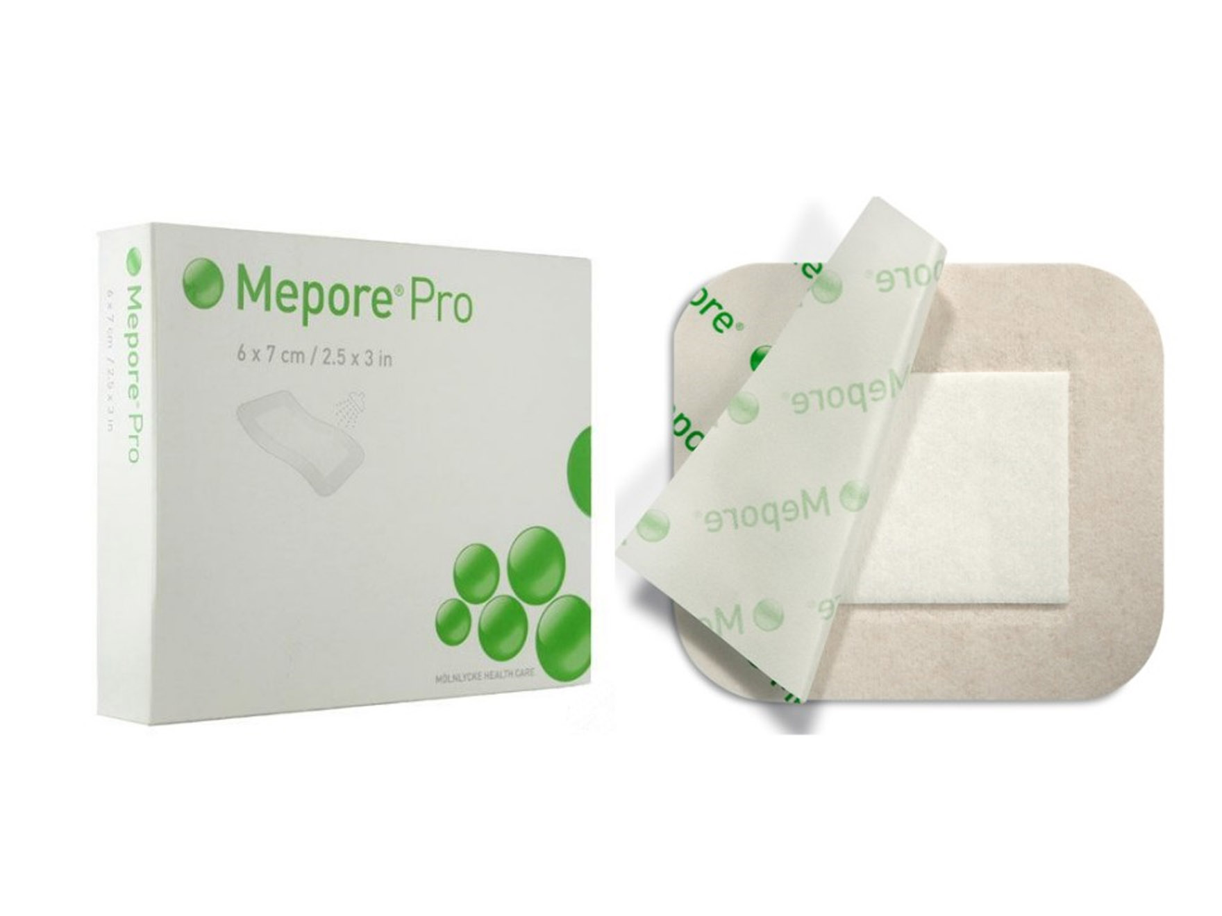 Mepore pro - 6 x 7 cm - 60 st