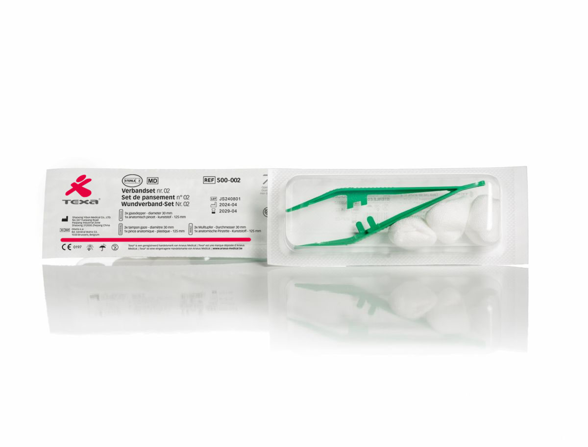 Texa® verbandset 2 - steriel - 1 x 100 st