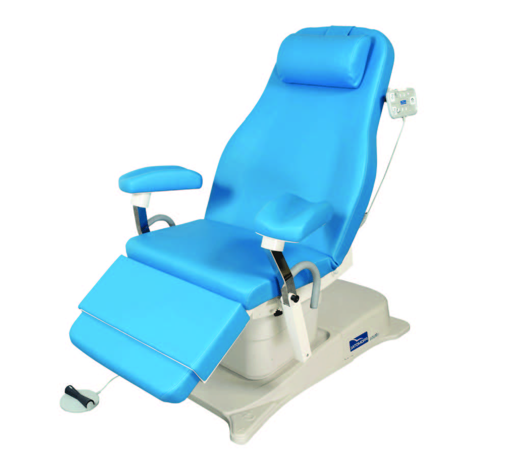 Onderzoekstafel eMotio+ - volledig elektrisch - arm- en beensteunen 2-in-1 - 1 st