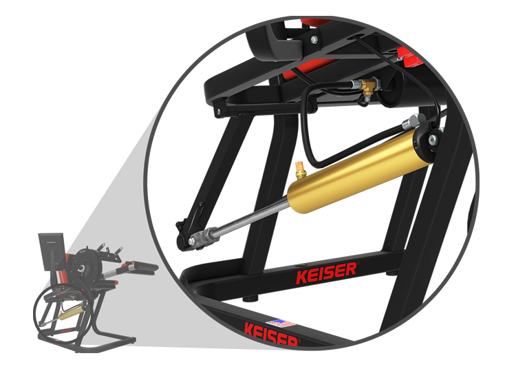 Keiser A400 Seated Leg Curl