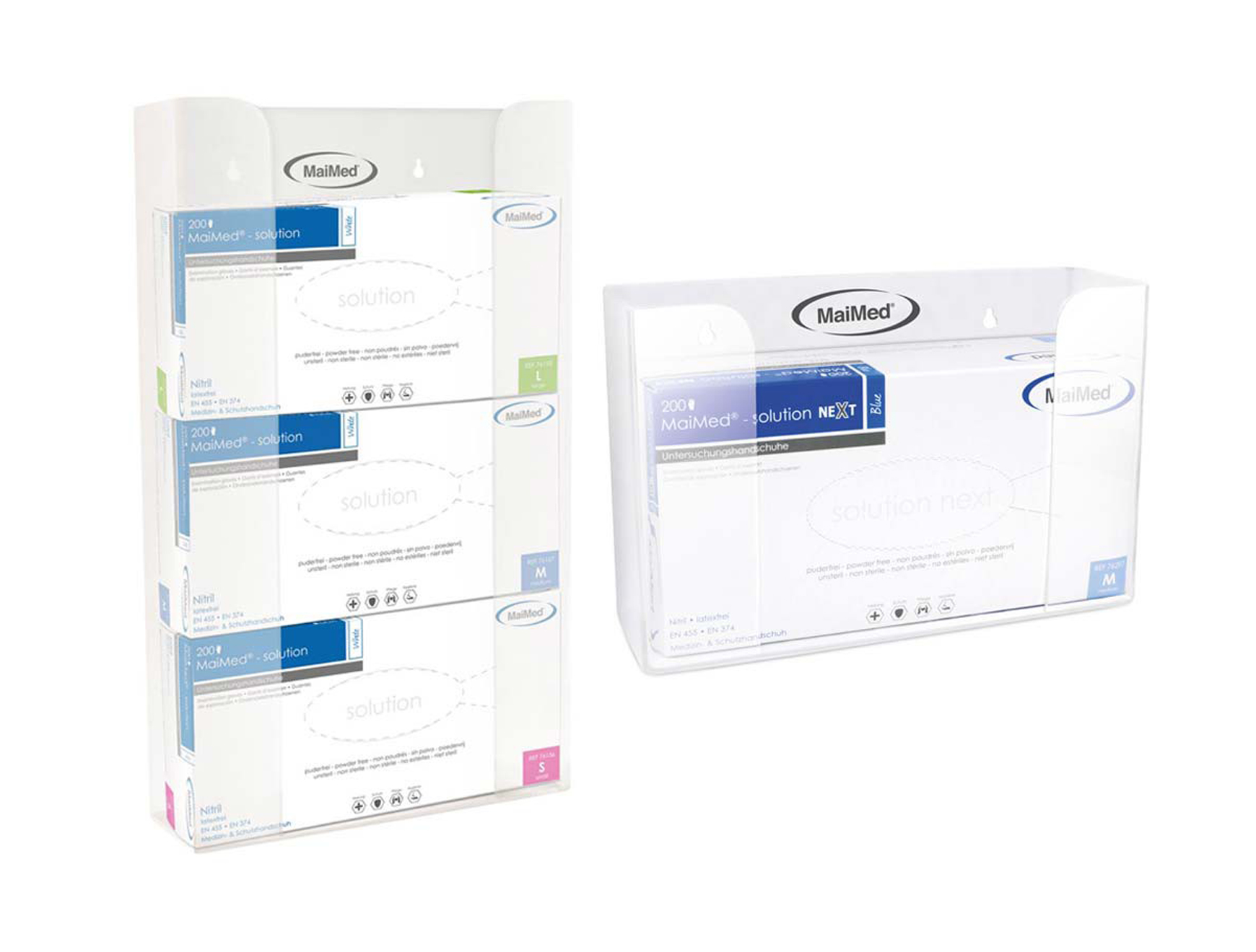 Handschoendispenser - 3-delig - 1 st