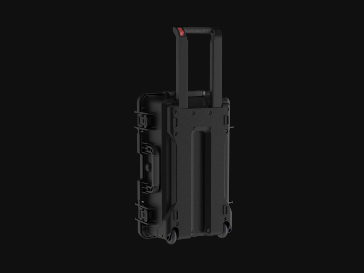 VOLTRA I - Travel Suitcase - Strap Mount Layout