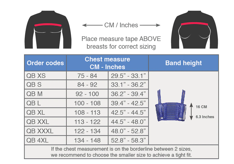 QualiBreath - Sternum & Thorax Support- 4XL - 1 st