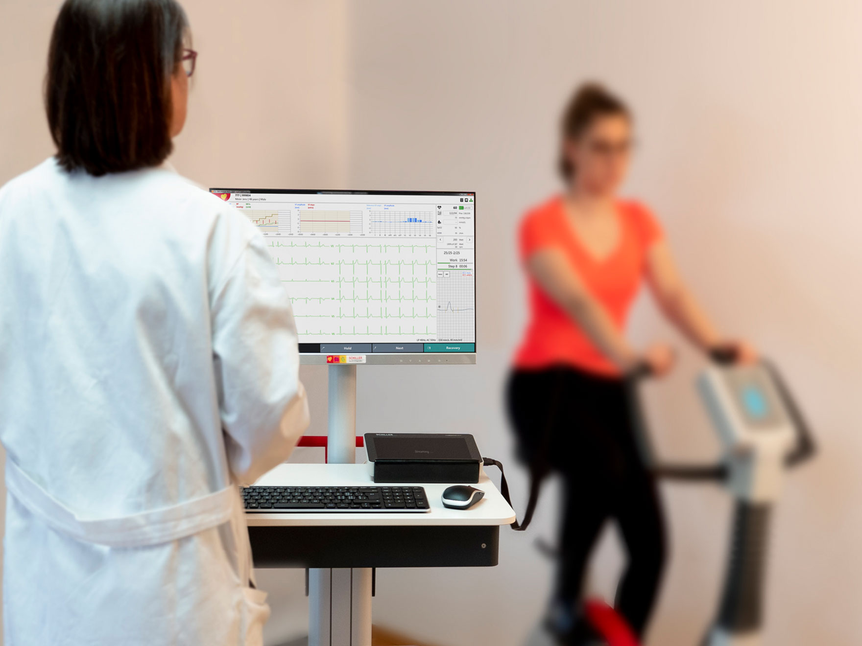 Schiller Cardiovit CS-104 met FT-1 communicatielicentie