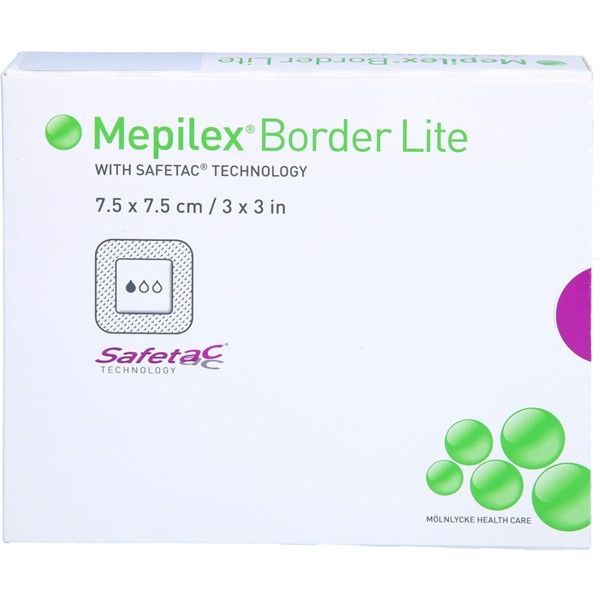 Mepilex border lite  - 7,5 x 7,5 cm - 1 x 5 st