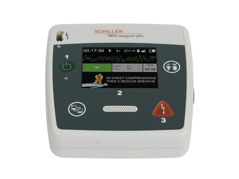 Schiller Fred Easyport Plus Manual - Semi-automatic - Engelstalig