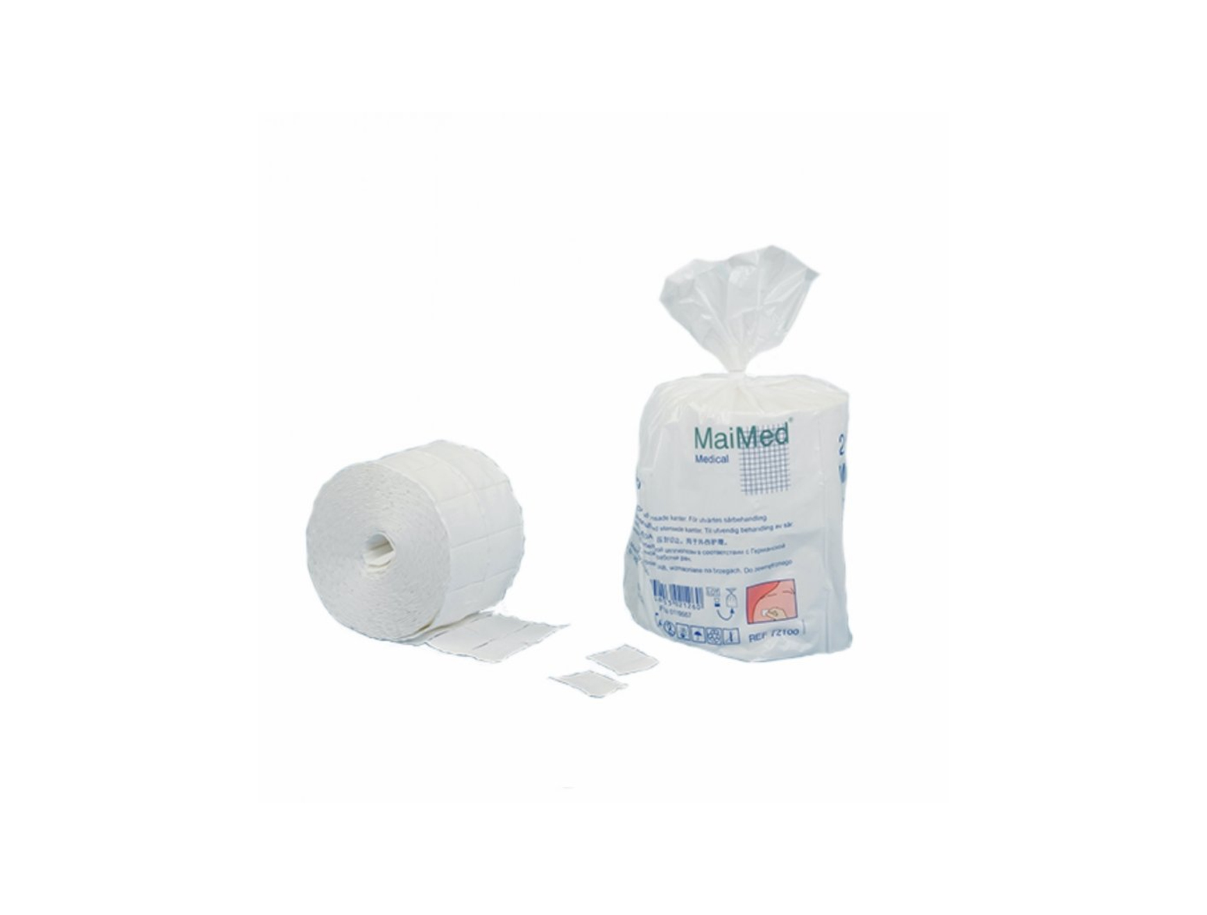 Zeletten op rol - 4 x 5 cm - 2 x 500 st