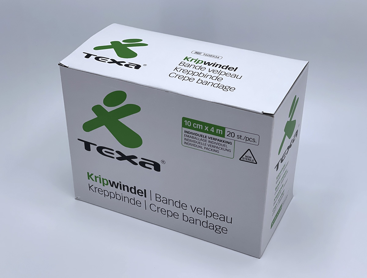 Texa® kripwindels 80 gr -10 cm x 4 m - 20 st
