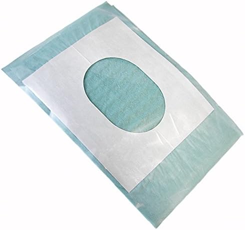 Klindrape zelfklevend gatlaken 50 x 60 cm met opening 6 x 8 cm - 1 x 75 st