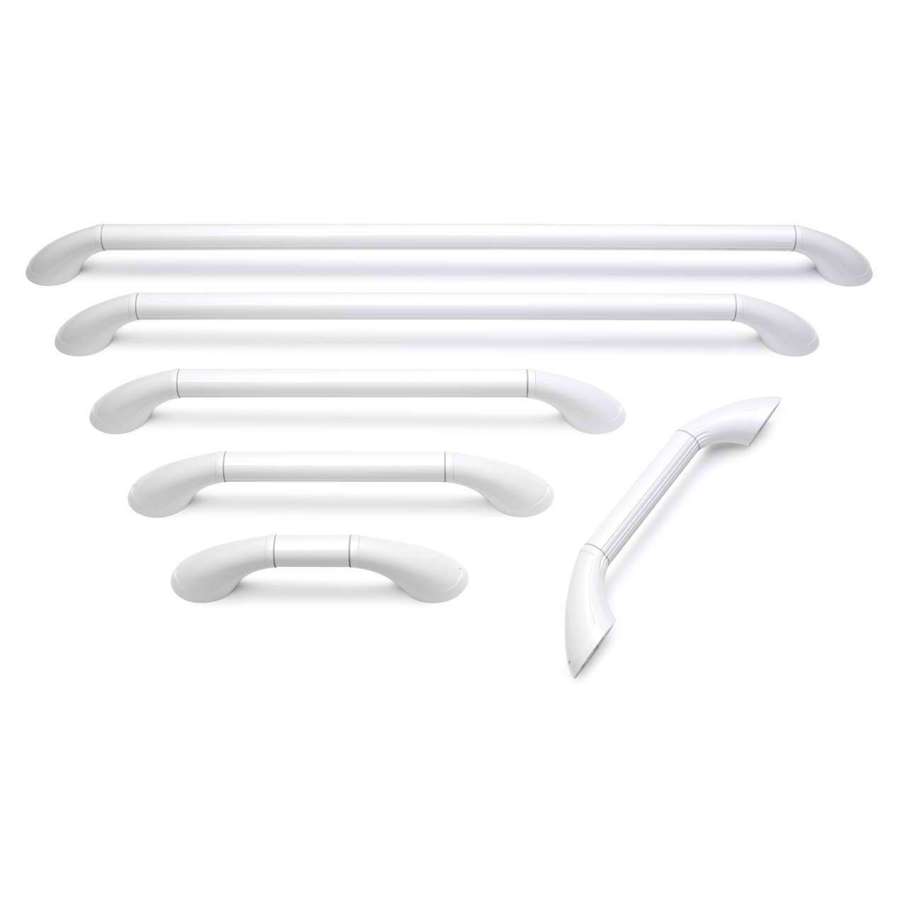 Linido wandbeugel - wit - 61 cm - 1 st