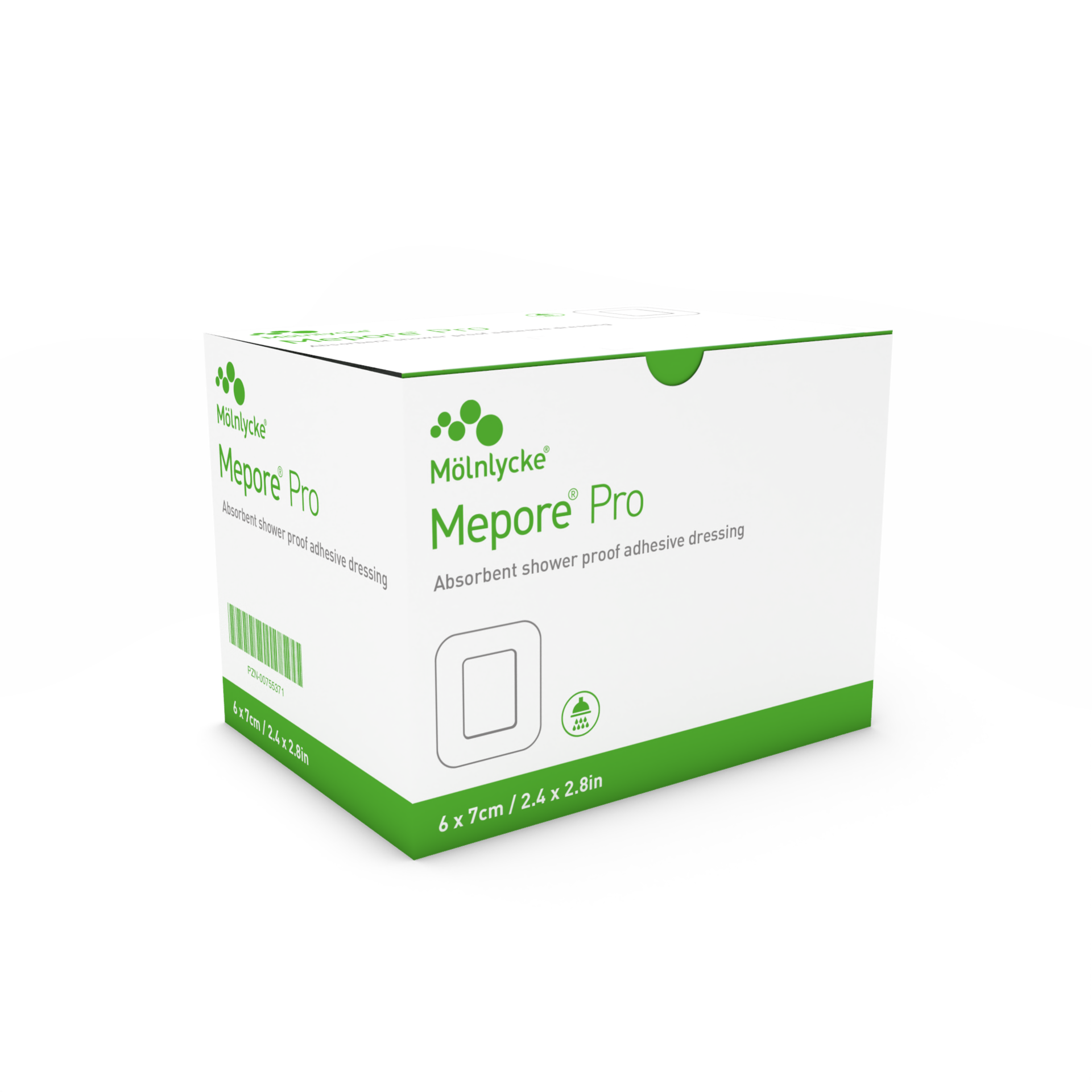 Mepore pro - 6 x 7 cm - 60 st