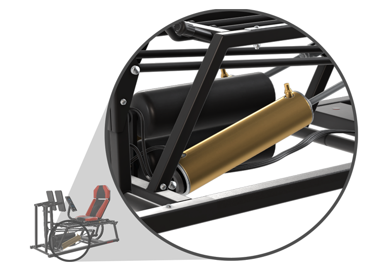 Keiser A400 Leg Press HEAVY BLK