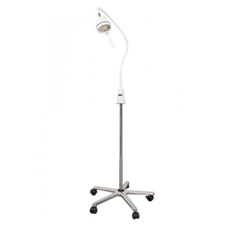 Onderzoekslamp 7WVARP - LED - op rollend statief - flexibele arm - 1 st