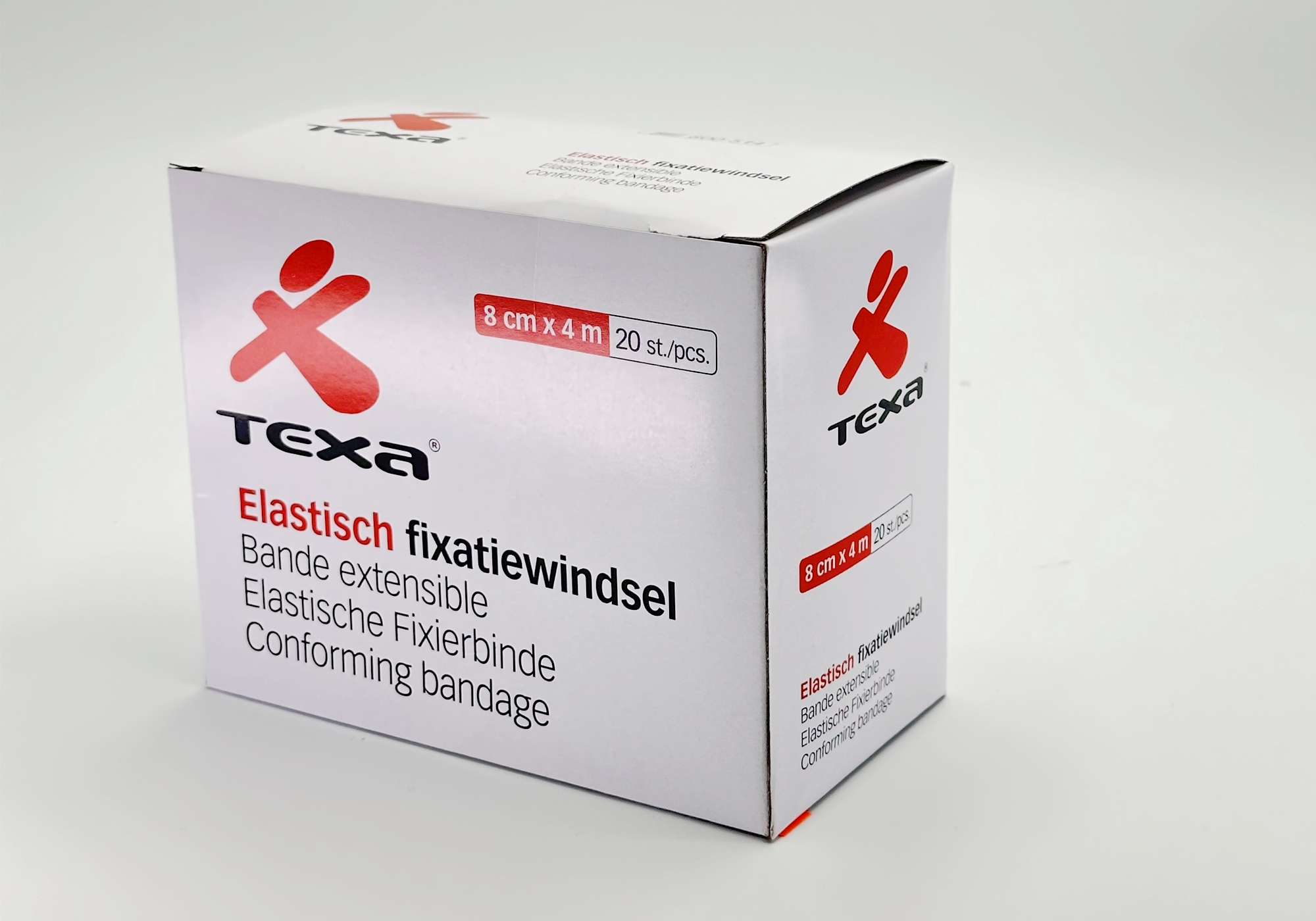 Texa elastische fixatiewindels - vrac - 8 cm x 4 m - 1 x 20 st