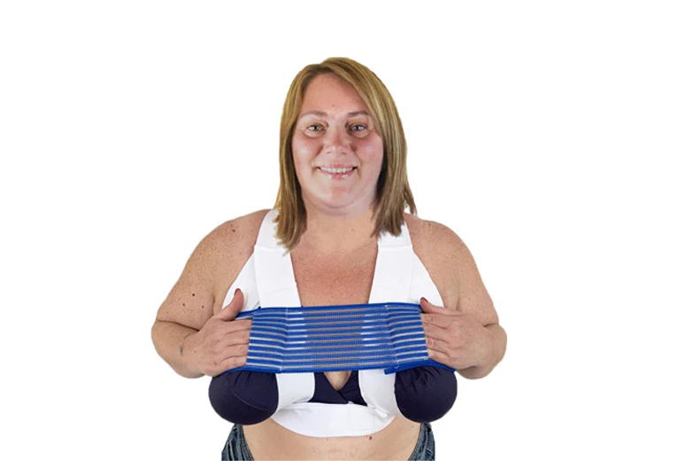 QualiBra Advanced - sternum & breast support - L - 1 st