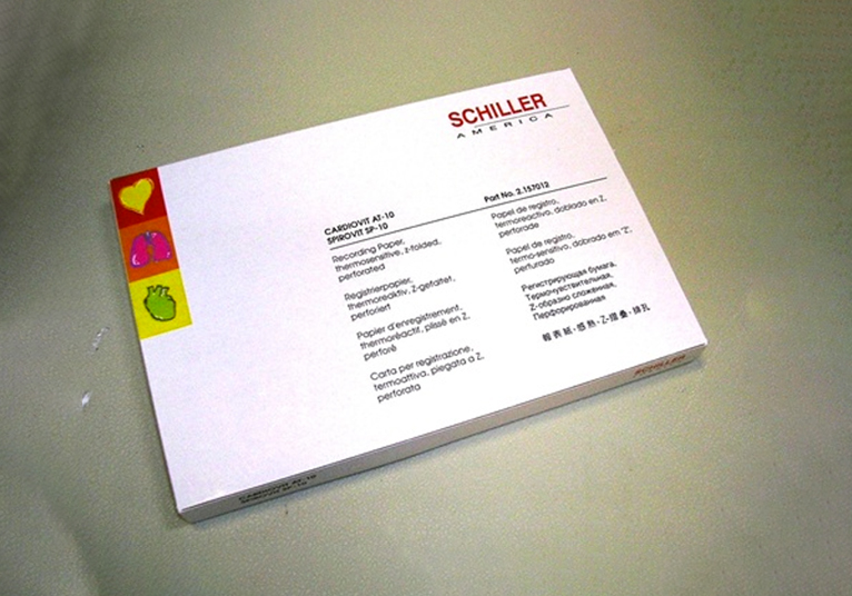 Schiller papier voor AT-10 en Spirovit SP-10 - 1 st