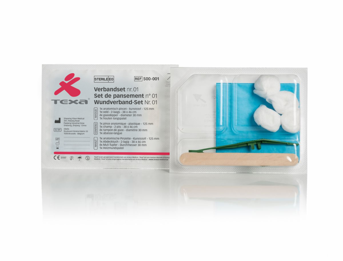 Texa® verbandset 1 - steriel - 1 x 50 st