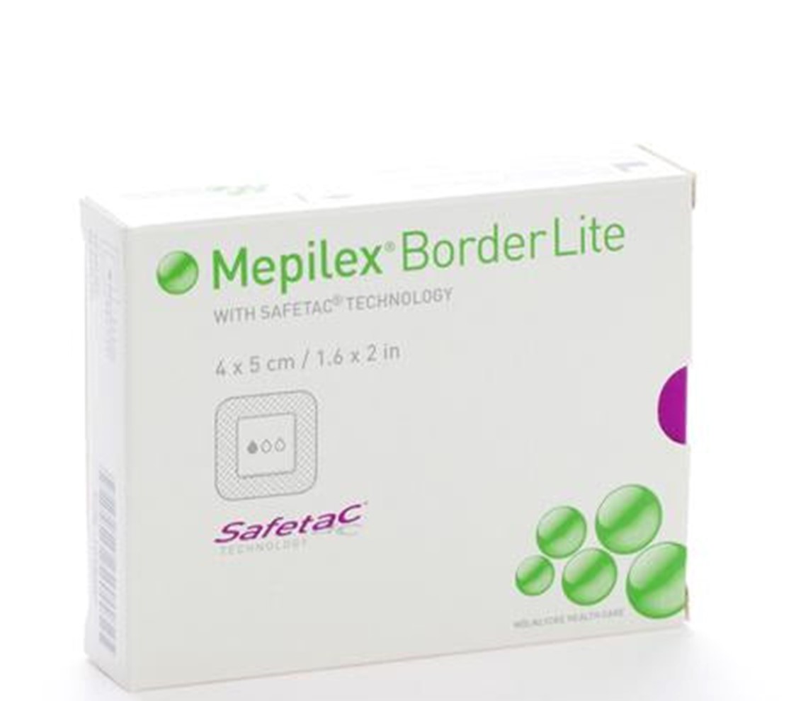 Mepilex border lite  - 7,5 x 7,5 cm - 1 x 5 st
