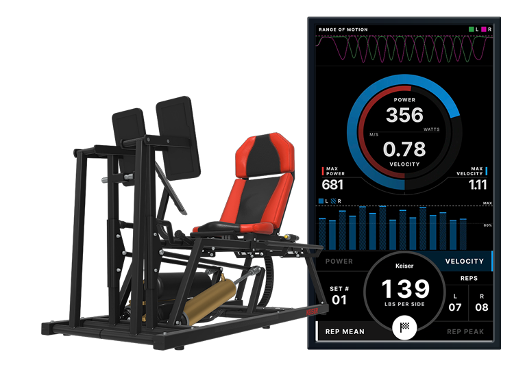 Keiser A400 Leg Press HEAVY BLK