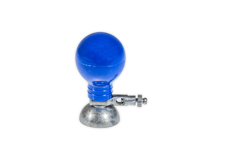 Zuignapelektrode - volwassenen - blauw - diameter 24 mm - 6 st