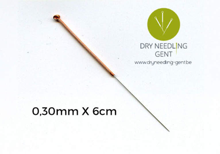 Dry Needling Gent - Naalden - 0.30 mm x 60 mm - 100st