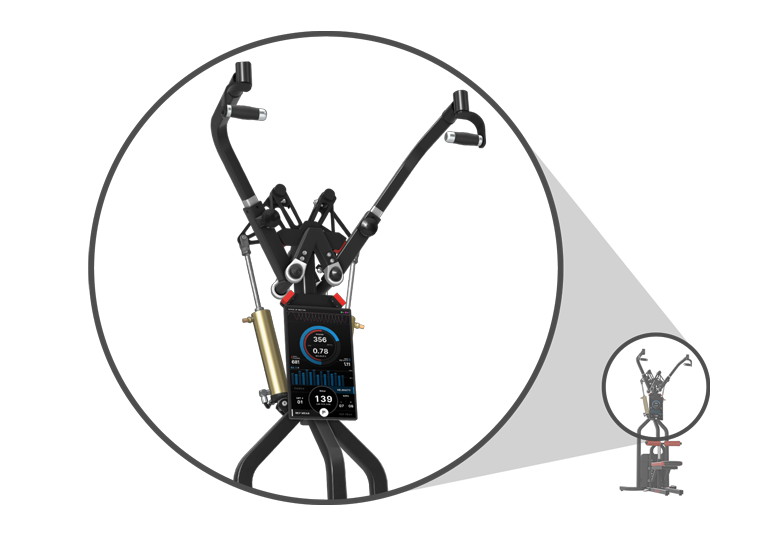 Keiser A400 Lateral Pull Down-BLK