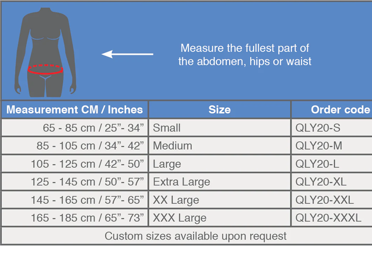 QualiBelly Abdominal Support - M - 1 st