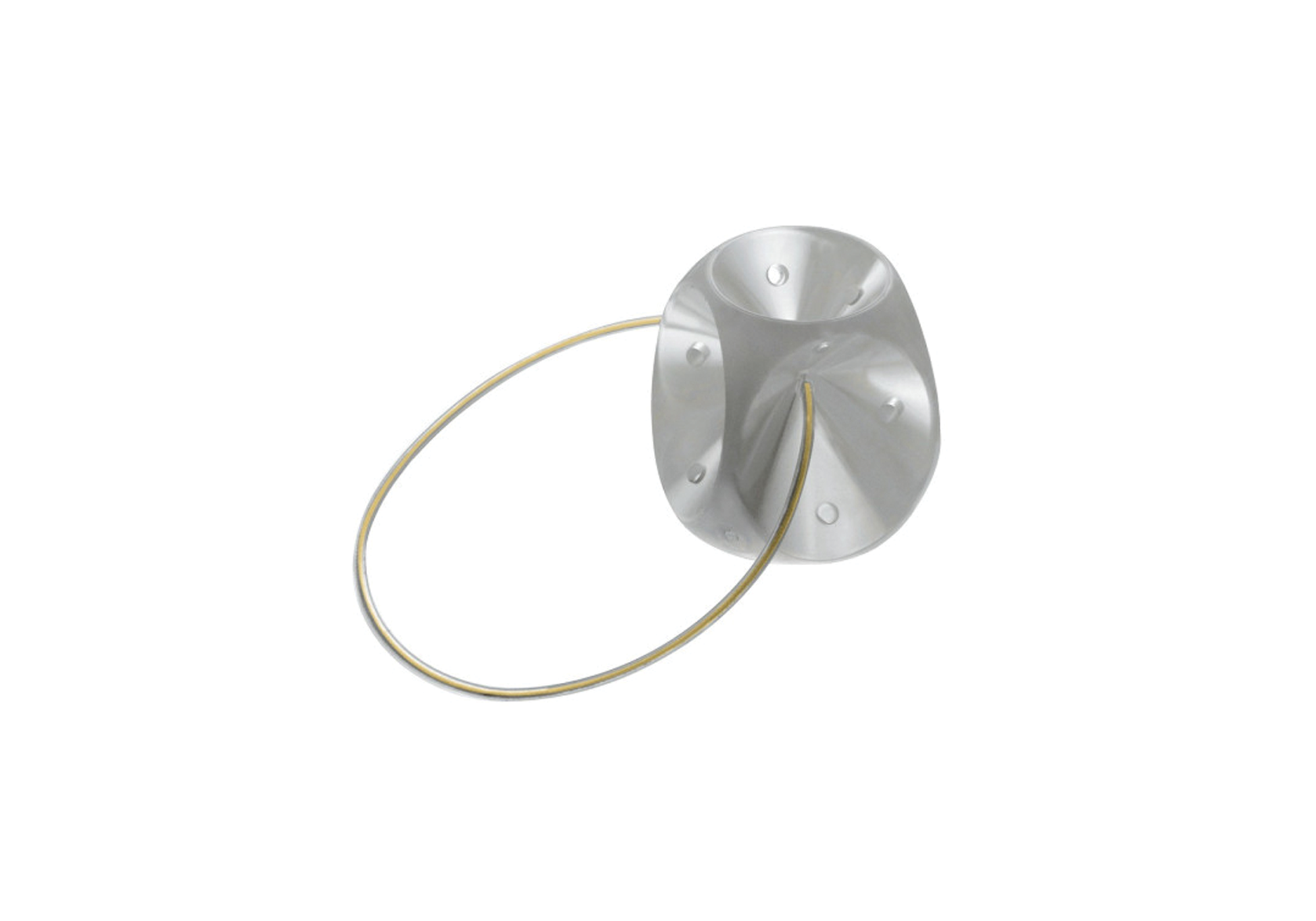 Pessarium Gyn&Cube 2 maten in 1 - large - 32-44 mm - 1 st
