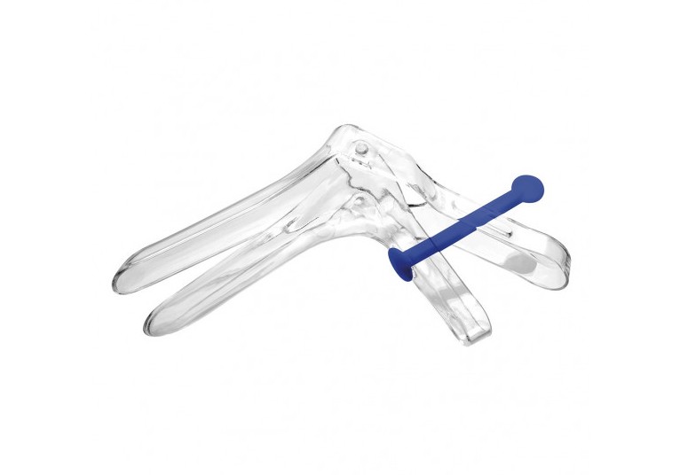 Cusco speculum - S - blauw - diam. 24 mm - 1 x 100 st