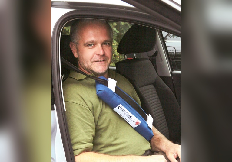 QualiPad - veiligheidsgordel beschermingskussen postoperatieve wonden - 1 st