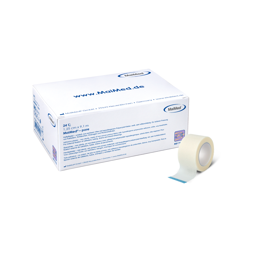 MaiMed-pore - 1,25 cm x 9,14 m - 1 x 24 st